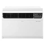 LG LW1817IVSM 18,000 BTU Dual Inverter Window Air Conditioner, 230V, Remote Control, White