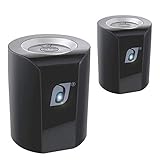Damson Jet Bluetooth Wireless Stereo Speakers and Metal Mount Bundle (Renewed)