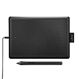 One by Wacom Small Graphics Drawing Tablet 8.3 x 5.7 Inches, Portable Versatile for Students and Creators, Ergonomic 2048 Pressure Sensitive Pen Included, Compatible with Chromebook Mac and Windows