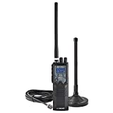 Cobra HHRT50 Road Trip Cb Radio - Emergency Radio, Travel Essentials, 2-Way Handheld Black Radio with Rooftop Magnet Mount Antenna, NOAA Channels, Dual Watch & 40 Channel Access