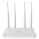 TUOSHI Unlocked 4G LTE Router with SIM Card Slot -Wireless WiFi CPE, Mobile Hotspot, Wireless WiFi Router, Support T-Mobile and ATT (4 Antenna)
