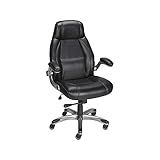 Staples 923571 Torrent Bonded Leather Managers Chair Black