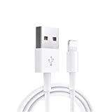 Apple iPhone/iPad Charging/Charger Cord Lightning to USB Cable[Apple MFi Certified] Compatible iPhone 11/ X/8/7/6s/6/plus/5s/5c/SE,iPad Pro/Air/Mini,iPod Touch(White 1M/3.3FT) Original Certified