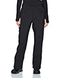 Arctix Women's Sarah Fleece-Lined Softshell Ski Snow Pants, Black, Medium