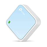 TP-Link N300 Wireless Portable Nano Travel Router(TL-WR802N) - WiFi Bridge/Range Extender/Access Point/Client Modes, Mobile in Pocket