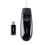 Kensington Expert Wireless Presenter with Green Laser Pointer and Cursor Control (K72426AMA) (Renewed)