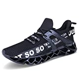 UMYOGO Womens Casual Walking Sneakers Fashion Workout Athletic Shoe for Women Running Sport Aerobics Black