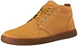 Timberland mens Groveton Leather/Fabric Chukka fashion sneakers, Wheat Nubuck, 9.5 US