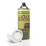 The Army Painter Color Primer, Matt White, 400ml, 13.5oz - Acrylic Spray Undercoat for Miniature Painting