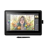 Wacom Cintiq 16 Drawing Tablet with Full HD 15.4-Inch Display Screen, 8192 Pressure Sensitive Pro Pen 2 Tilt Recognition, Compatible with Mac OS Windows and All Pens,Black