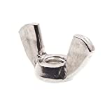 Prime-Line 9079151 Wing Nuts, Cold-Forged, Metric, M6-1.0, Grade A2-70 Stainless Steel, 10-Pack