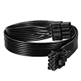 TeamProfitcom CPU 8 Pin Male to CPU 8 Pin (4+4) Male EPS-12V for Motherboard Power Adapter Cable ONLY for Corsair Modular Power Supply 32 inches