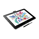 Wacom One HD Creative Pen Display, Drawing Tablet With Screen, 13.3' Graphics Monitor; includes Training & Software, works with Mac, PC & Chromebook, photo/video editing, drawing, design, & education