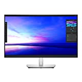 Dell P2721Q 27 Inch 4K FHD, IP Ultra-Thin Bezel Monitor, USB-C, HDMI, DisplayPort, VESA Certified, Silver, Gray