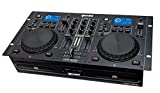 Gemini CDM Series CDM-4000 Professional Audio CD/MP3/USB DJ Media Player Console with Dual Jog Wheel, LCD Screen, Anti-Shock