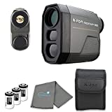 Nikon Prostaff 1000i Laser Rangefinder - 16663 Bundle with 3 CR2 Batteries and a Lumintrail Cleaning Cloth