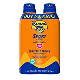 Banana Boat Sport Ultra Sunscreen Spray, Broad Spectrum, SPF 50, 6oz. - Twin Pack