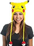 BIOWORLD Pokemon Pikachu Laplander Fleece Beanie Cap with Ears