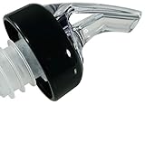 AmeriPour - Measured Pourer - Liquor Bottle Pourers - Collared - (3pk) Made 100% In The USA. Bar Spouts That Don't Leak - No Cracks, Just A Perfect Cocktail Pour Everytime. Great for Wine Too! (1.5oz)