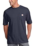 Carhartt Men's K87 Workwear Short Sleeve T-Shirt (Regular and Big & Tall Sizes), Bluestone, Medium