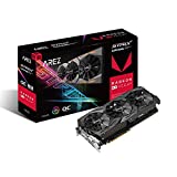 ASUS Arez Strix Radeon Rx Vega64 8GB OC Edition VR Ready 5K HD Gaming DP HDMI DVI AMD Gaming Graphics Card Graphic Cards AREZ-STRIX-RXVEGA64-O8G-GAMING