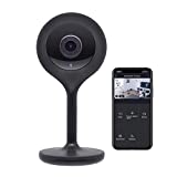 Geeni LOOK 1080p HD Smart Indoor Surveillance Camera for Home Security – No Hub Works with Amazon Alexa, Google Assistant & Microsoft Cortana, Requires 2.4 GHz Wi-Fi, 1 Pack, Black