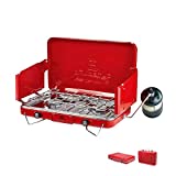 Outbound Gas Camping Stove | 2 Burner Propane Stove | 10,000 BTU's Per Burner
