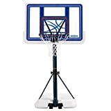 Lifetime 1306 Pool Side Height Adjustable Portable Basketball System, 44 Inch Backboard