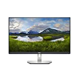 Dell S2721D 27 Inch 1440p QHD, IPS Ultra-Thin Bezel Monitor, AMD FreeSync, HDMI, DisplayPort, Built in Speakers, VESA Certified, Silver