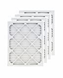 Filters Now MERV 8 Air Filter/Furnace Filters, 13.75' L x 19.75' W, 4 Piece