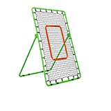 Flair Sports Pitchback Rebound Net – Professional Heavy Duty Series - Baseball Softball Lacrosse – Practice Pitching, Catching, and Throwing - Pitch Back Trainer - Adjustable Angle Rebounder Net