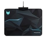 Acer Predator RGB Mousepad with 5 Profile Settings | 16.8M RGB Custom Backlit Colors | 6 Lighting Effects | 4 Brightness Levels