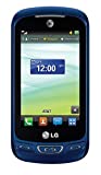 LG Xpression C410 Qwerty Keyboard Slider Cellphone GSM Unlocked - Blue