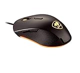 Cougar Minos X3 Optical Gaming Mouse - Backlight Effects - DPI Adjustment 3200 - On the fly - Ergonomic USB Wired Mice for Gamers - Black
