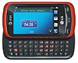 LG Xpression C395 Qwerty Keyboard Slider Cellphone GSM Unlocked - Red