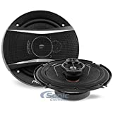 Pioneer TS-A1676R A Series 6.5 inch 320 Watts Max 3-Way Car Speakers Pair with Multilayer Mica Matrix Cone Design,black