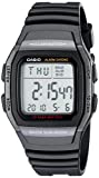 Casio Men's Classic Quartz Watch with Resin Strap, Black, 22 (Model: EAW-W-96H-1BV)