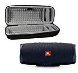 JBL Charge 4 Waterproof Wireless Bluetooth Speaker Bundle with Portable Hard Case - Black
