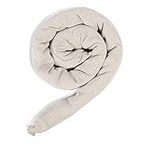 Reusable Water Absorbing Moisture Snake by New Pig | Washable 100% Polyester Fabric | 10-Pack | Beige, 3' x 3'